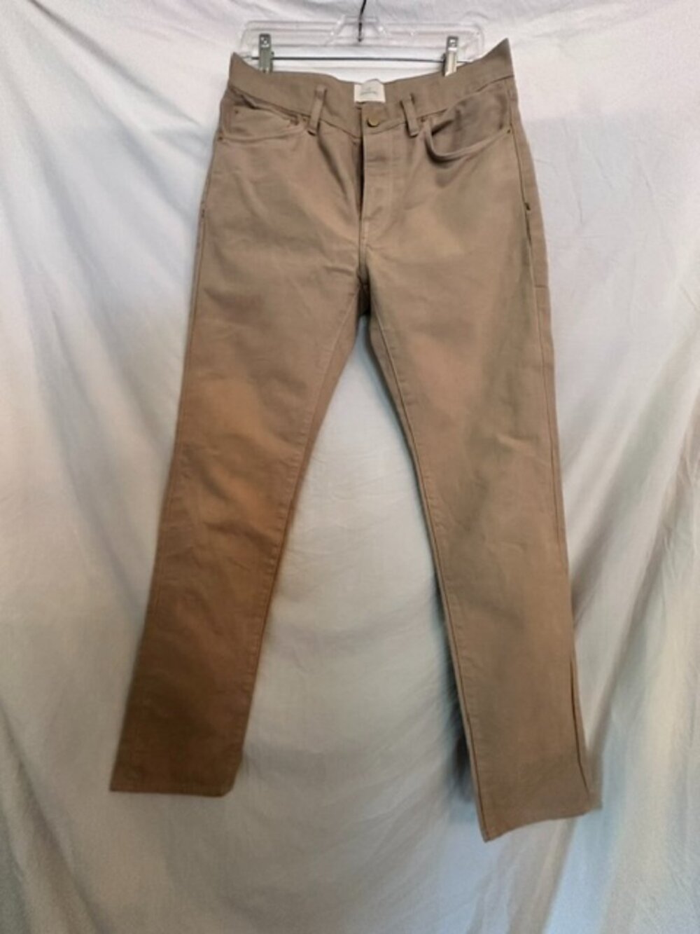 Sid Mashburn Tan 5-Pocket Cotton Pants Men's 32x34